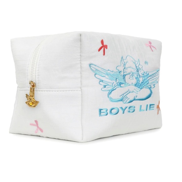 Brand new* BOYS LIE: BOWS RULE BOYS DROOL POUCH - Picture 2 of 4